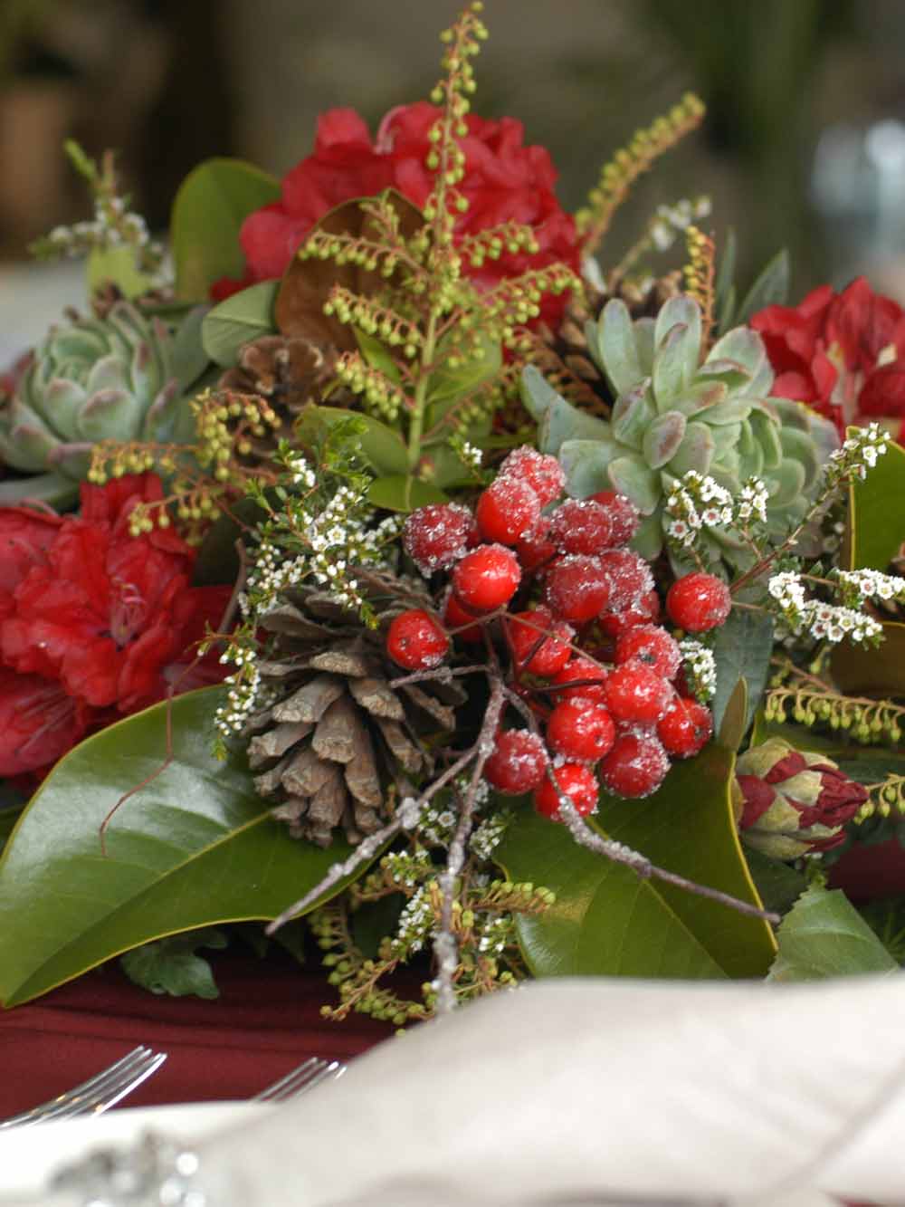 Christmas centrepiece